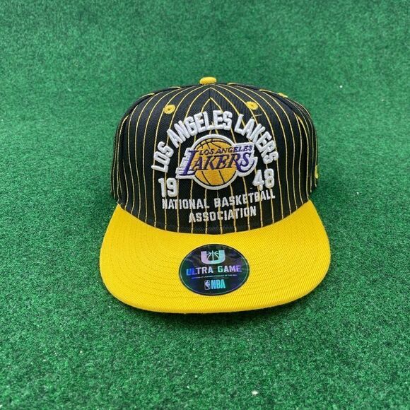 New Era Los Angeles Lakers Basketball Cap - Black - Picture 1 of 4
